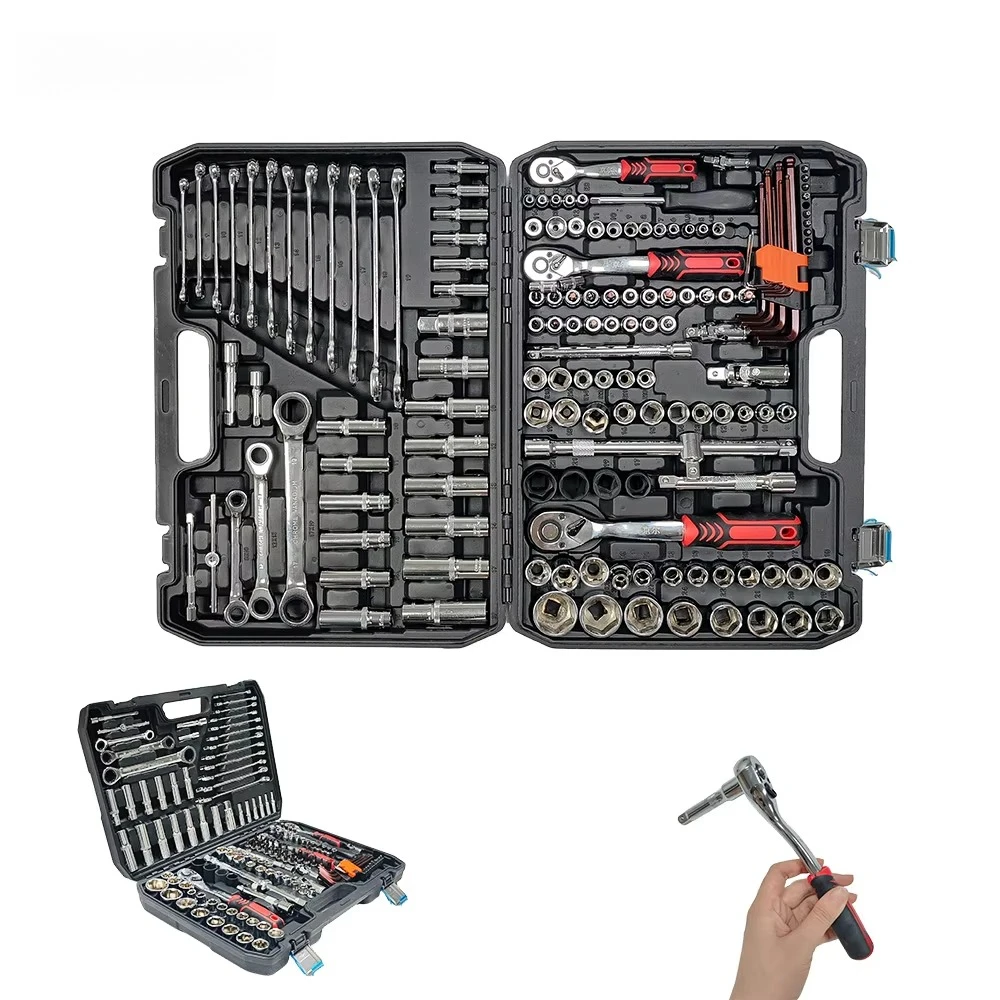 Professional Wholesale 150pcs Socket Set for Household Socket Wrench Set -001
