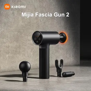 Xiaomi Mijia Fascia Gun 2 Dual Mode 3 Gear Hot Pack Mode Strong Power Intelligent Multiple Security Protection Black