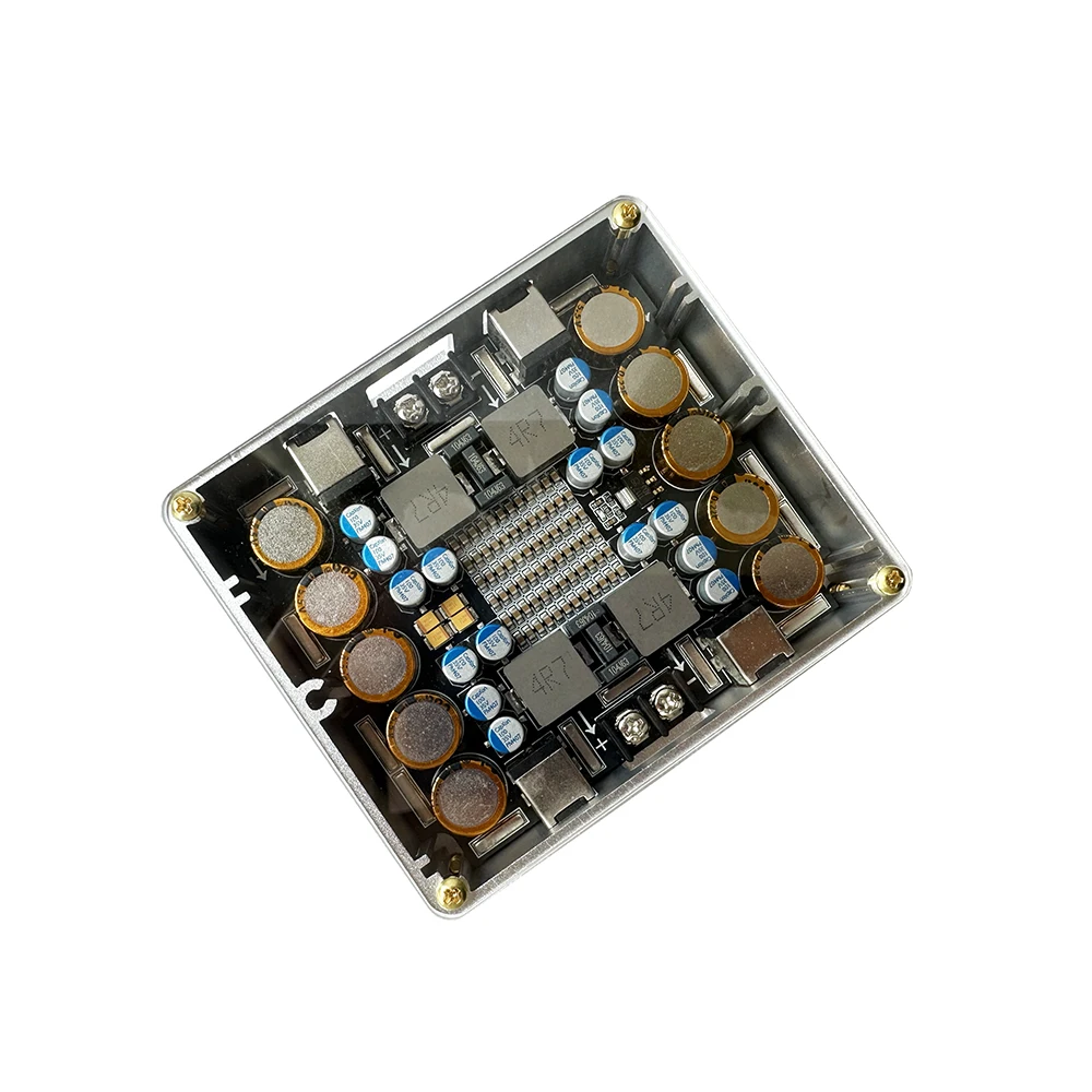 CNC Case 5V-25V 20A Suitable for Switching Power Supply and Linear Power Supply Sound Card DAC Amplifier