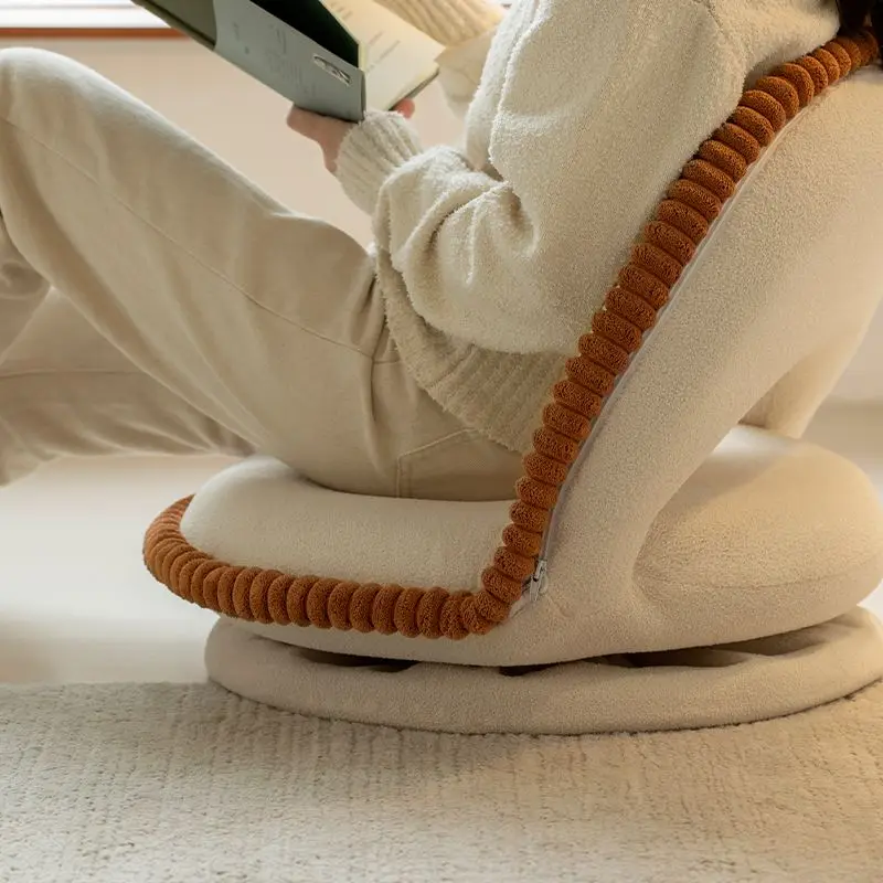 

Lazy sofa tatami seat bay window chair single small sofa bay window sofa folding and rotating