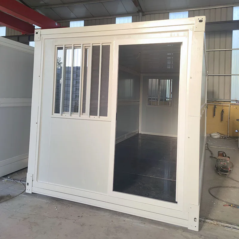 Customized Pre-engineered Collapsible Crate Shelter Instant Setup Shelter for Disaster Area Promotion