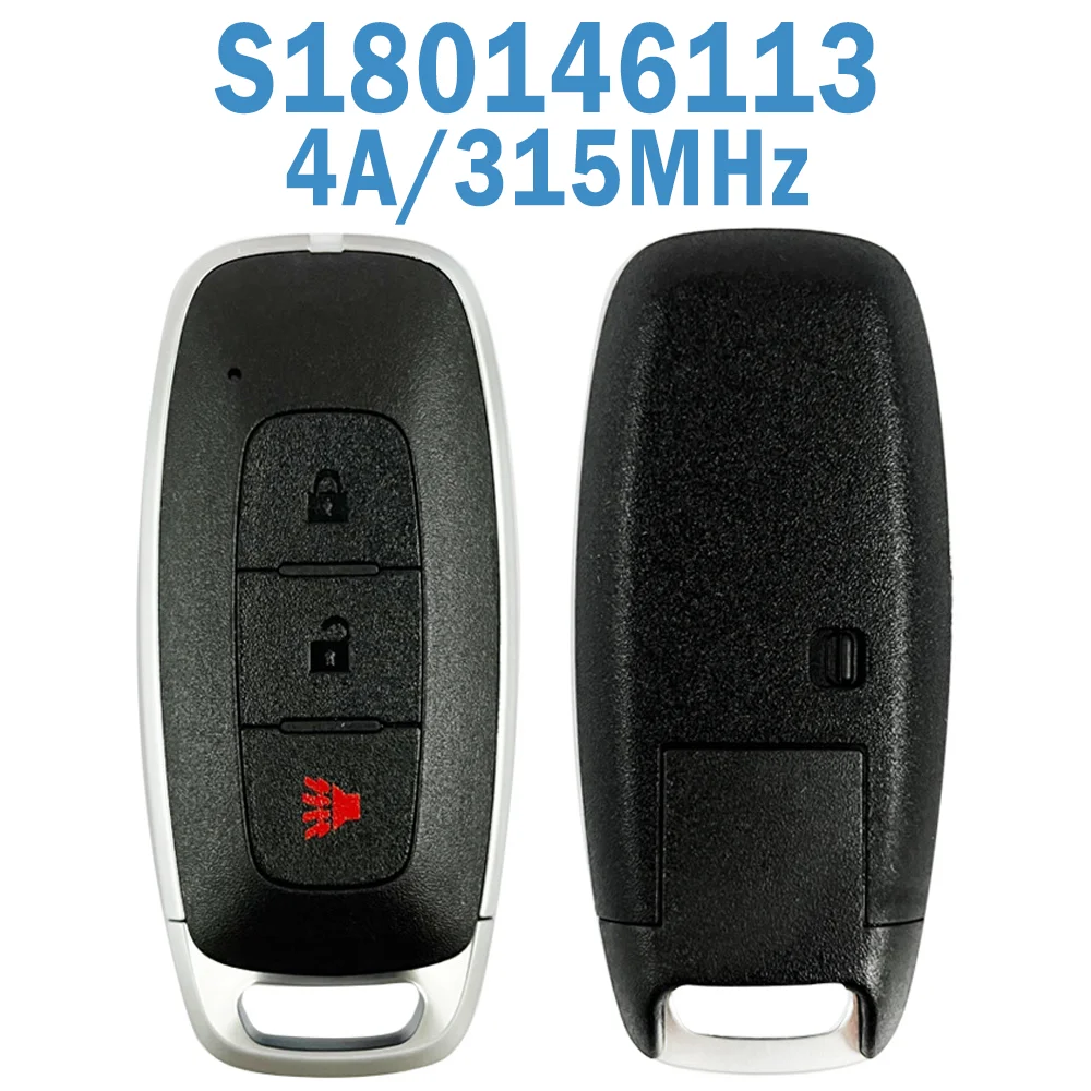 S180146113/TXPZ2 Auto Smart Remote Control 315MHz 4A Chip Replacement Car Key Fob For Nissan Rogue Kicks Versa Ariya Pathfinder