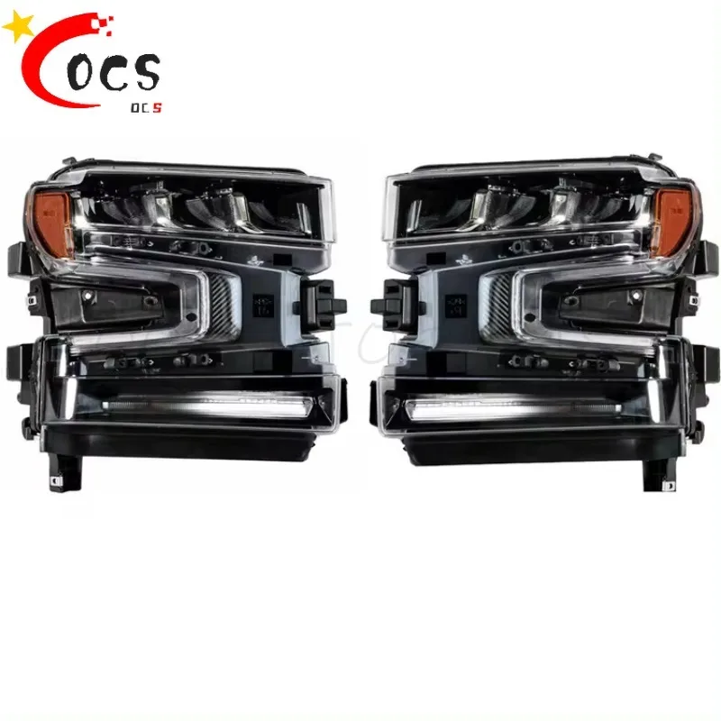 84621850 84879163 Archaic Left Driver Side Headlights For Chevy Chevrolet Silverado 150019-22 Headlight Front Lamp Medium config