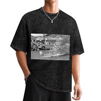 Self-immolation Thich Quang Duc T-Shirt vintage anime shirt anime heavyweights mens cotton t shirts