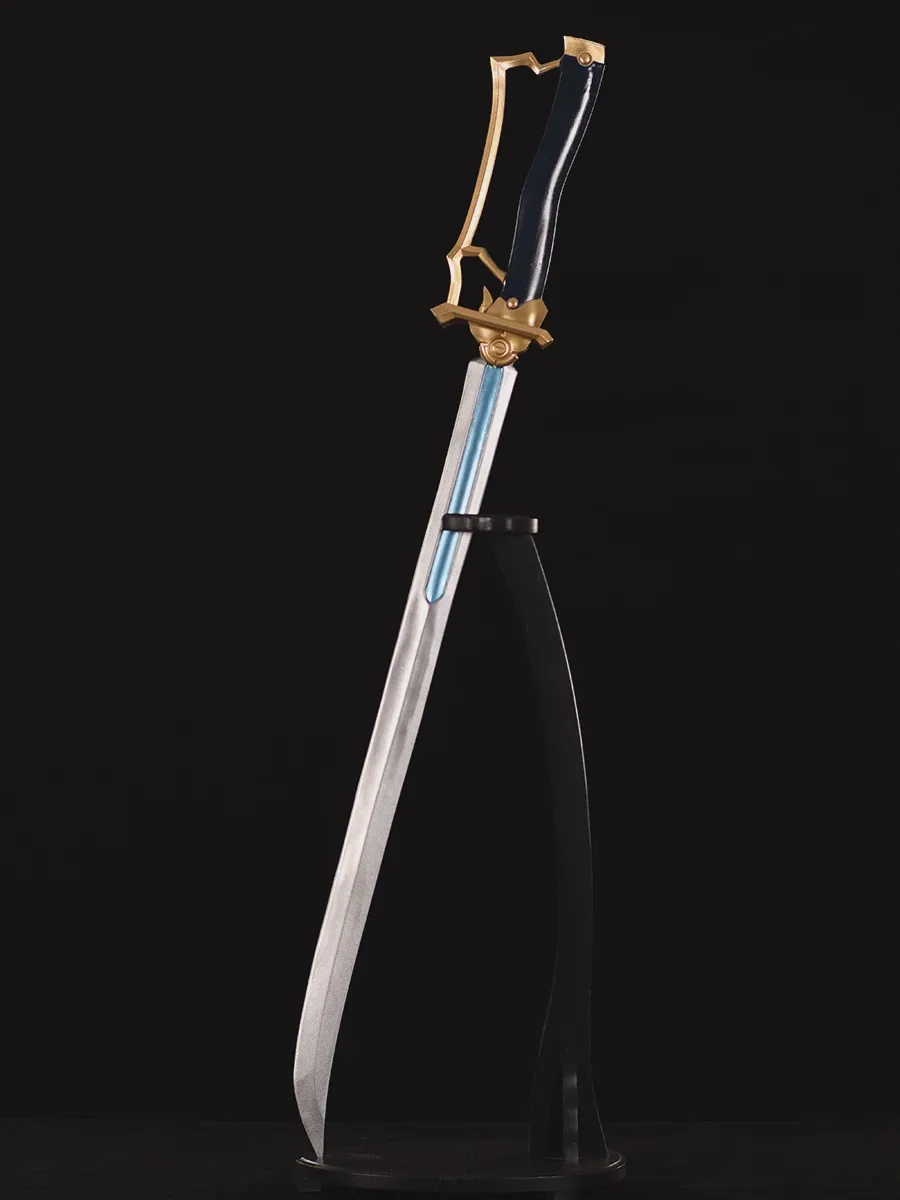 Anime Sayaka Miki Cosplay Prop Miki Sayaka Hand Prop Resin 1M Long Sword  Miki Sayaka For Hallowmas Party Adult Unisex
