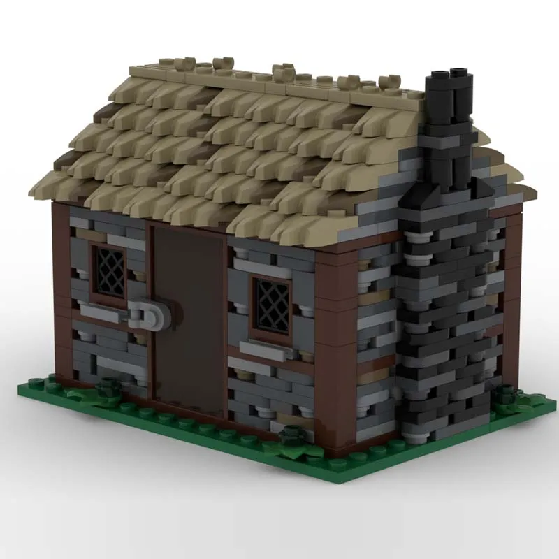 609 ELEMENTÓW MOC Średniowieczny Dom Przytulny Modułowy Model Architektoniczny Klocki Konstrukcyjne Układanka Zabawki Oryginalne Klocki Prezent na Święta