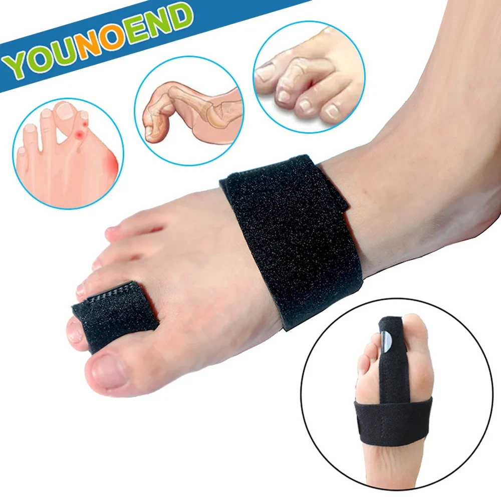 Toe Splint Toe Straightener for Hammer Toe Corrector - Pain Relief for Broken Toe Support