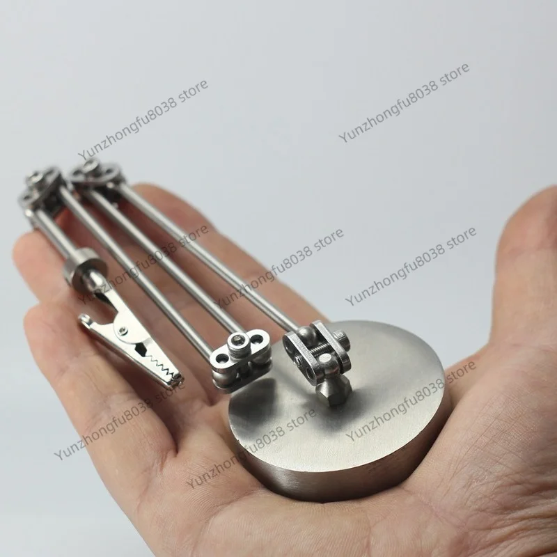 Load about 50g Freeze Frame Animation Small Stainless Steel Flexible Gimbal Bracket -- Very Very Small