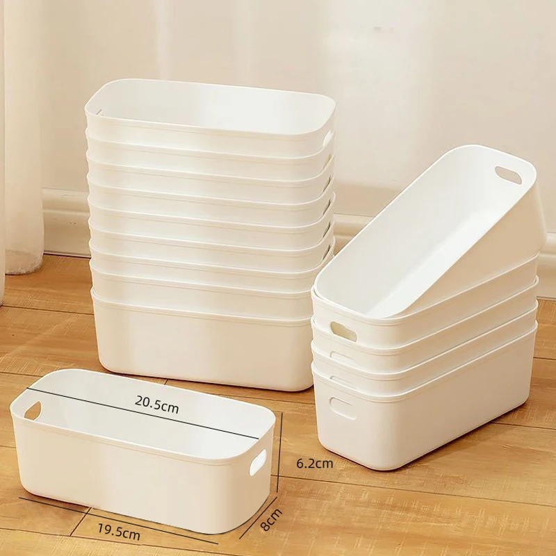 10 قطعة صندوق تخزين متعدد الوظائف متين ذو سعة كبيرة منظم سطح المكتب للملابس الداخلية أشتات تنظيم المنزل #6