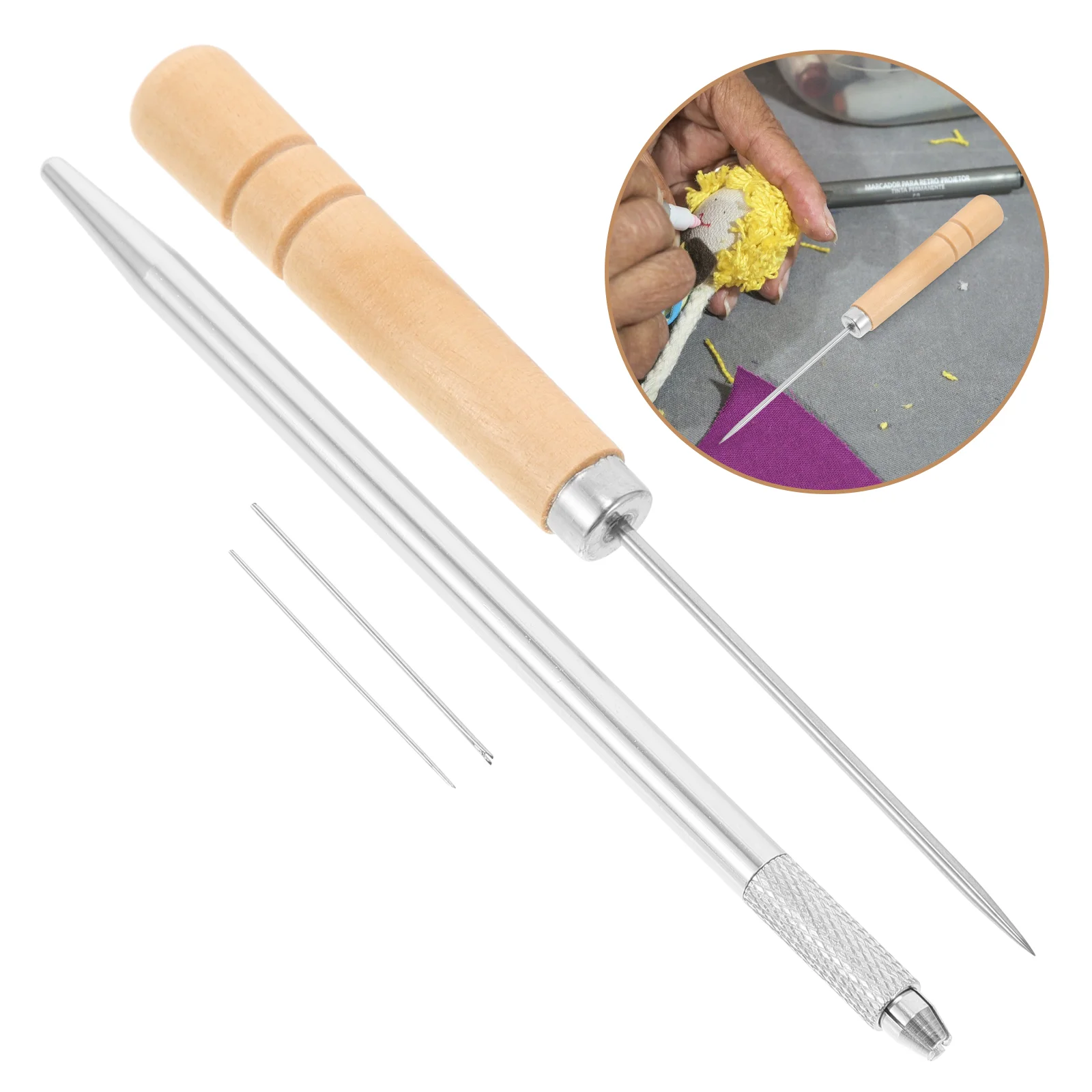 

Hair Transplant Tools Reroot Rehair Hairpieces Supplies Rooting Needles for Making DIY Dolls