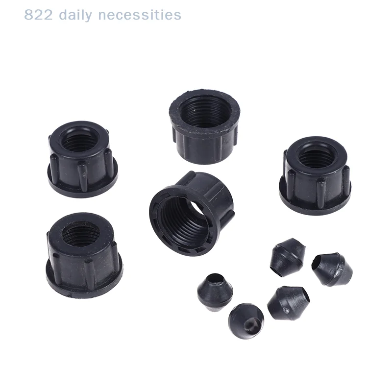 convenient10pcs Agricultural Sprayer Tube Connector Nut Pipe Plug Water Pipe Internal 18mm Agricultural spray accessories