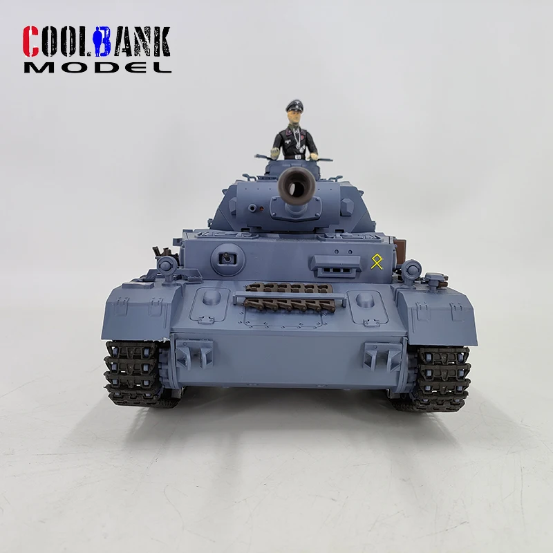 COOLBANK 1/16 Scale German Panzer IV F2 RC Tank Model Tank For Boys Adults Model Toys Remote Control tanque rc Henglong 3859-1