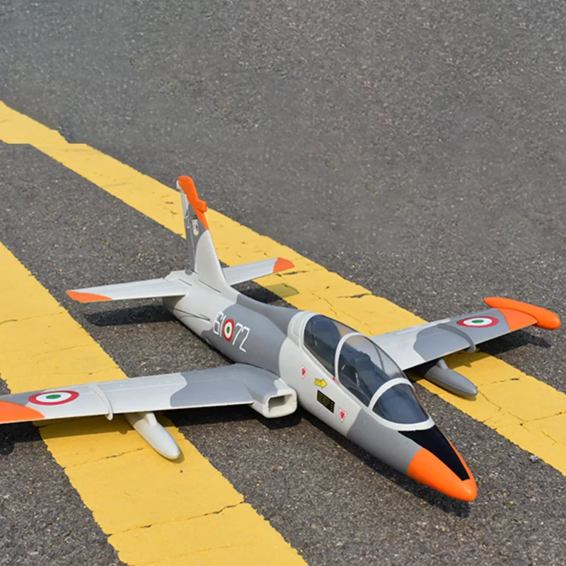 Modelo de avión teledirigido Mb339, combate con conductos, 50mm, modelo de avión de ala fija eléctrica con conductos, avión Rc, juguete para regalo