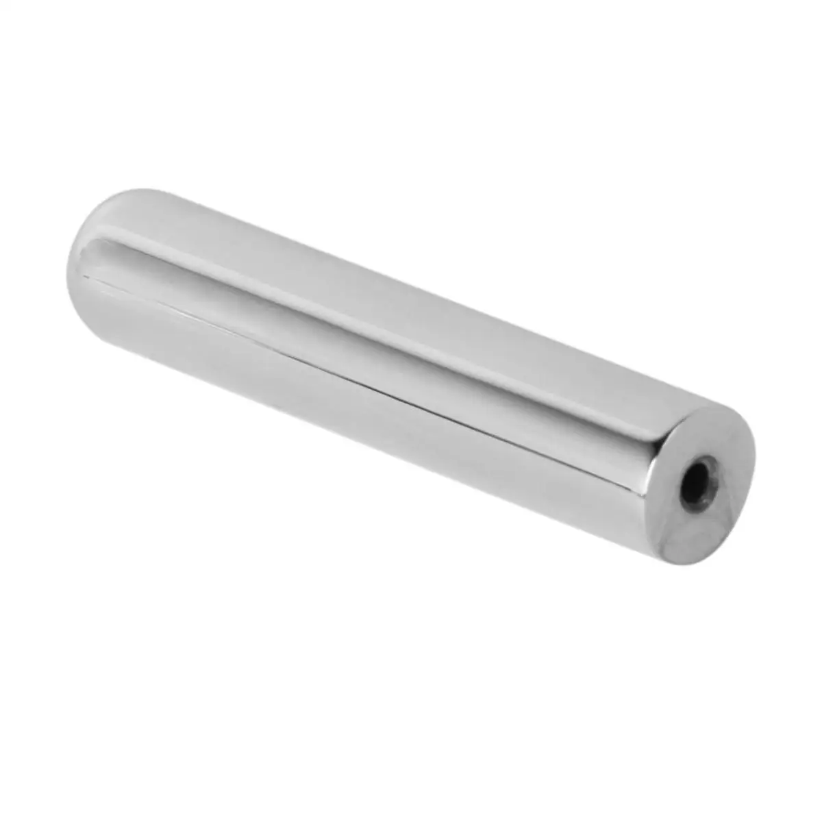 

Metal Guitar Slide Round Nose Tone Bar for Pedal Steel Dobro Hawaiian Silver Stainless 3 14x5 8inch Solid Creates Bright Tones