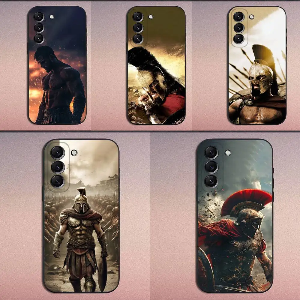 

S-Spartan 300 Warrior movie Phone Case For Samsung Galaxy A20,A21s,A22,A31,A32,A52,A53,A72,73,A80 Soft Black Cover