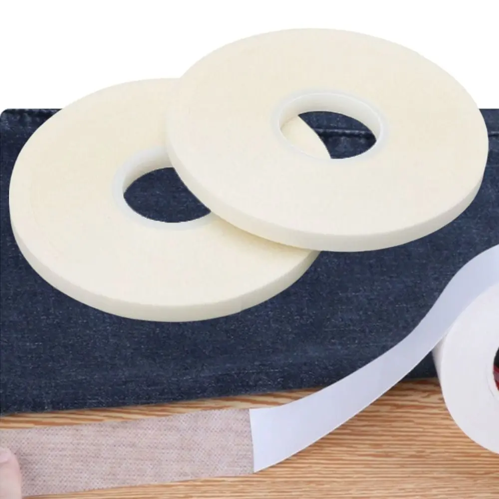 Temporary Fixing Water Soluble Tape Self-Adhesive 10m/15m Length Basting Tape Dissolves In Water 6mm Wide Patchwork Sewing Tape