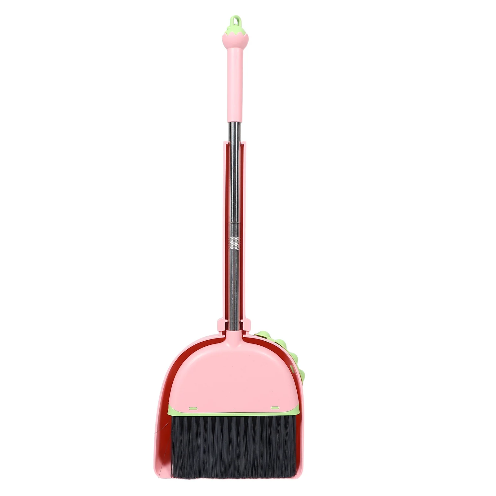 1Set Colorful Kids Broom and Dustpan Set Fun Shaped Cleaning Tools Promotes Good Habits Handheld Size for Little Hands Playtime