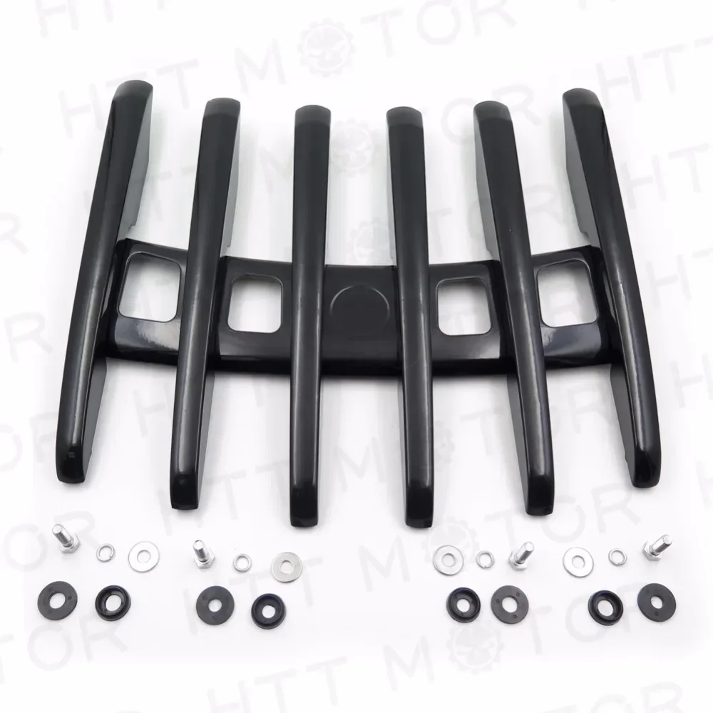 

Stealth Top Luggage Rail Rack for Harley Touring Tour Paks Street Glide FLHX BLACK