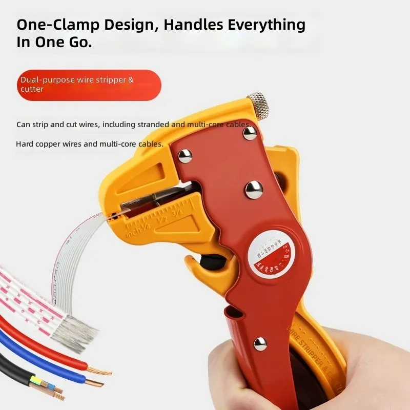 for Multifunctional Duckbill Peeling Pliers Eagle Bill Wire Stripper Electrical Cable Cutter Hardware Tools
