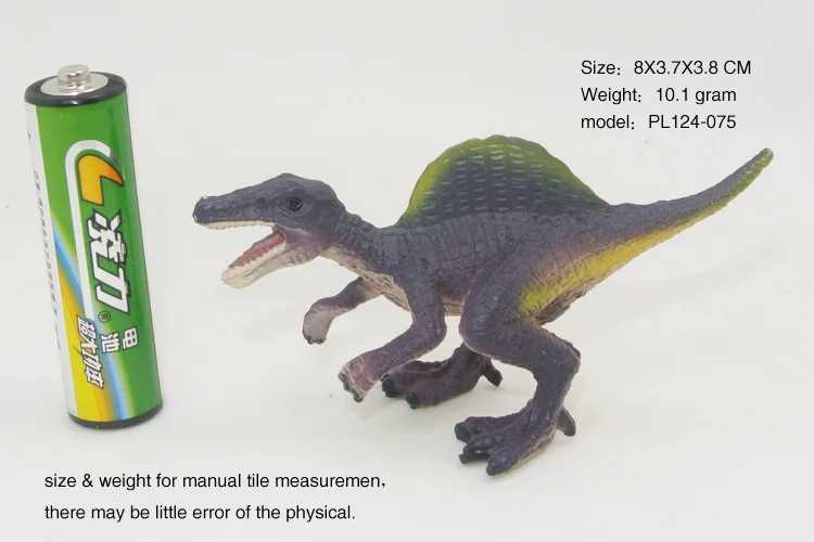 مجموعة نماذج لعبة الديناصورات المحاكاة 8 ديناصورات صغيرة، نماذج ديناصور بلاستيكية صلبة، عالم Zhoroji #2