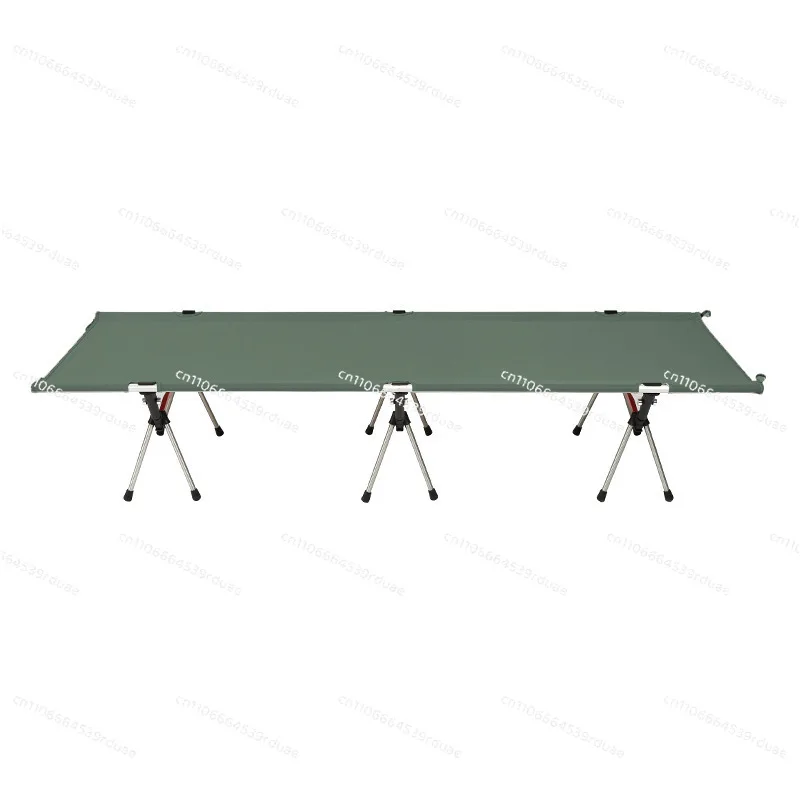 Outdoor folding bed camping camp bed aluminum alloy foldable convenient camping nap bed