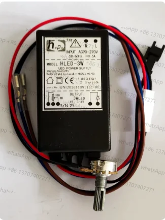 Модуль питания для микроскопа HLED-3W HLED-3WC, блок питания с регулировкой яркости 3WLED, YX2-5V CYL3W