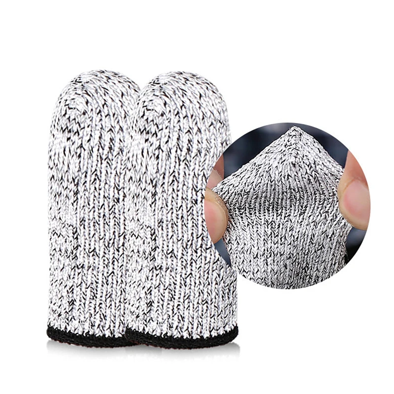 50/20/10pcs Cut Resistant Finger Cots Finger Sleeve Protectors Reusable Finger Covers Finger Protection Cots for Sewing Supplies