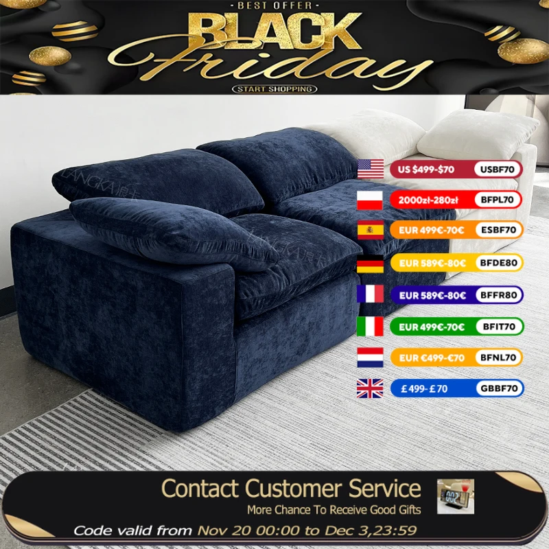 

King Design Наполнитель Бежевые диваны 3-местный подлокотник Сжатые диваны для гостиной Кресло для отдыха Divano Compresso Мебель для дома