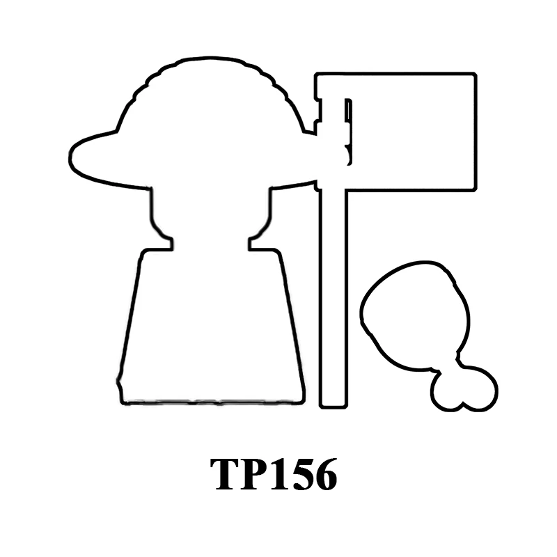 Tp1020 TP155-TP162 Japan Anime Mini Bouwstenen Actiefiguren Abs Educatief Speelgoed Voor Kinderen