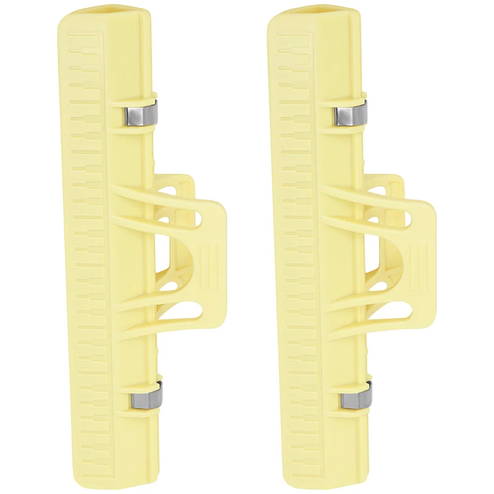 

2 Pcs Sheet Music Holder Clip for Piano Guitar Violin Score ABS Plastic Durable Musical Instrument Accessories