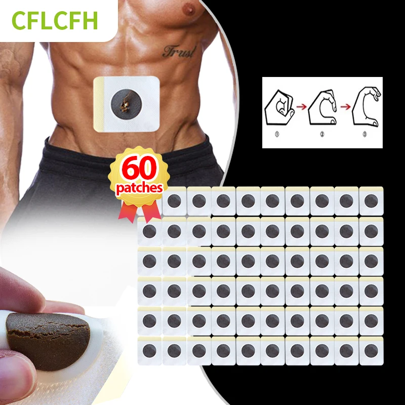 

60Pcs Male Enhancement Patch Enhance Endurance Nourishing Men Energy Strength Stamina Booster Enlarge Kidney Erection Plaster