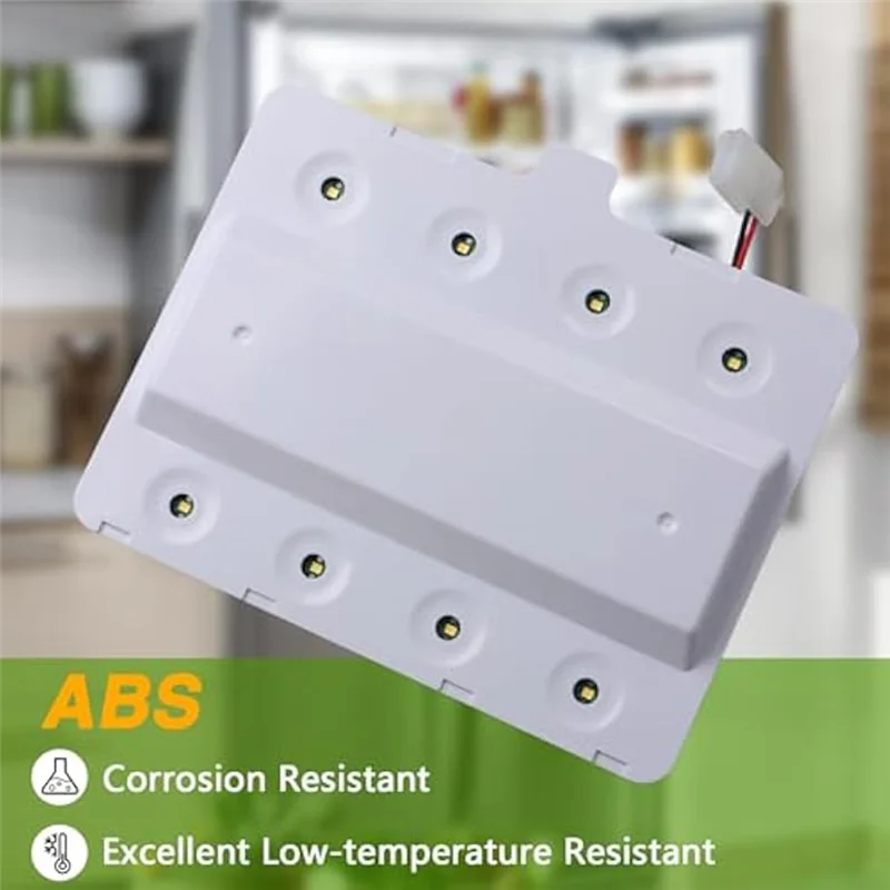 B97A-Modulo luce LED frigorifero con coperchio Modulo gruppo lampada frigorifero per Whirlpool Sostituisci: W11043011 W10866538