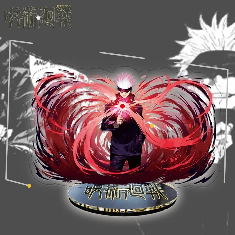 حامل تنكري من الأكريليك Jujutsu Kaisen ، ساتورو غوجو ، يوجي إيتادوري ، نموذج شخصية ساكونا ميغومي ، هدية مجموعة ديكور المكتب #2