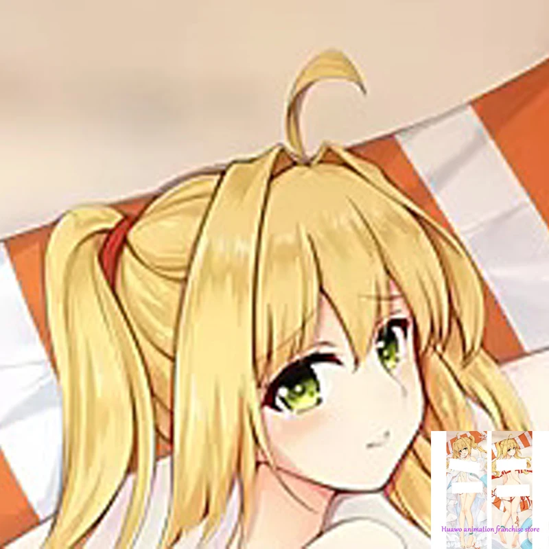 

Anime Dakimakura Pillow Nero 2-Side Print Pillowcase Hugging Body Cushion Cover Otaku Waifuristmas Decoration 2023