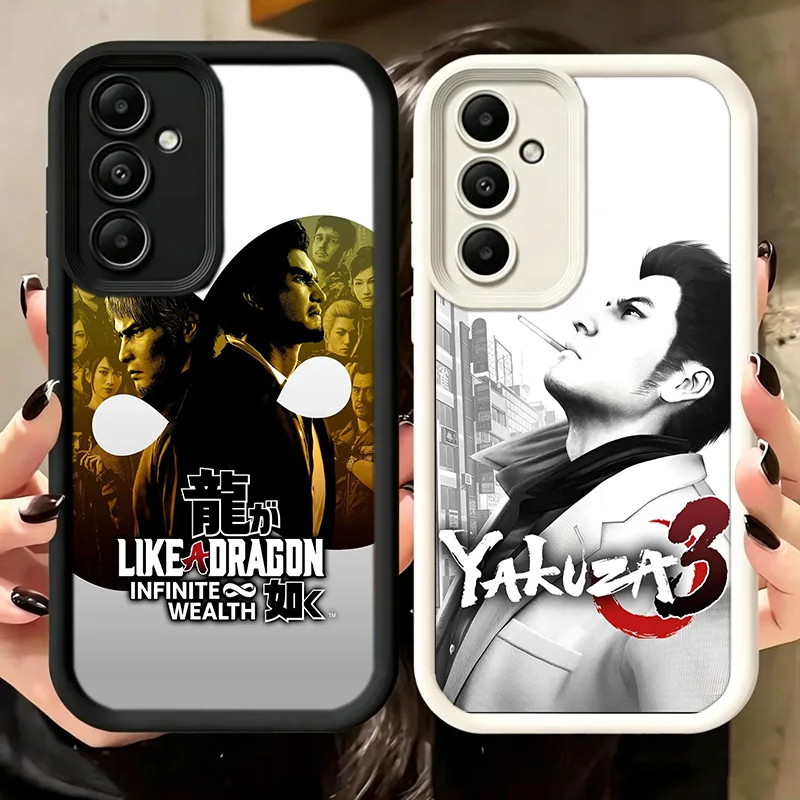 Retro Japanese Action Phone Case For Samsung A17 A57 A56 A55 A27 A16 A26 A36 A15 A25 A35 A05S A06 A07 Galaxy M15 M16 M23 M34 M36