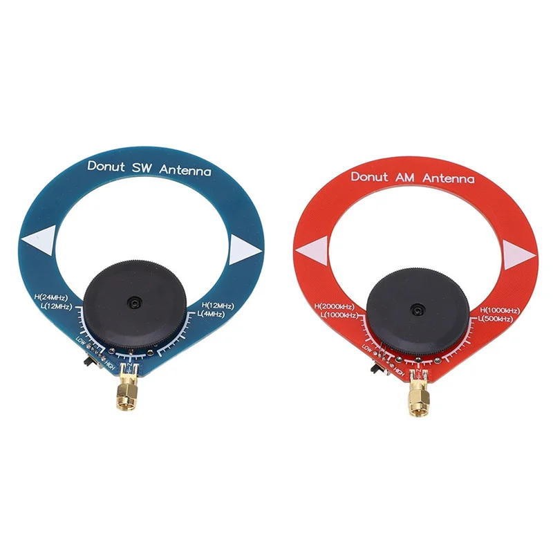 B04B-Mini antenna ad anello ricetrasmettitore design PCB migliorato per la ricezione radio AM MW/SW/UV/UHF/VHF/FM ottimale