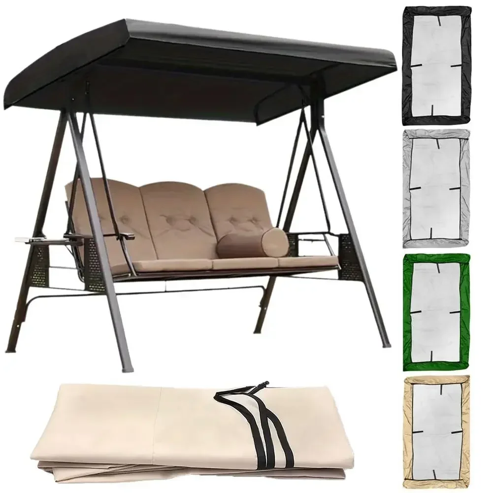 

191*120*18cm Swing Chair Cover And Dust Proof Sunshade Canopy Summer Outdoor Garden Playground Swing Chair Cover