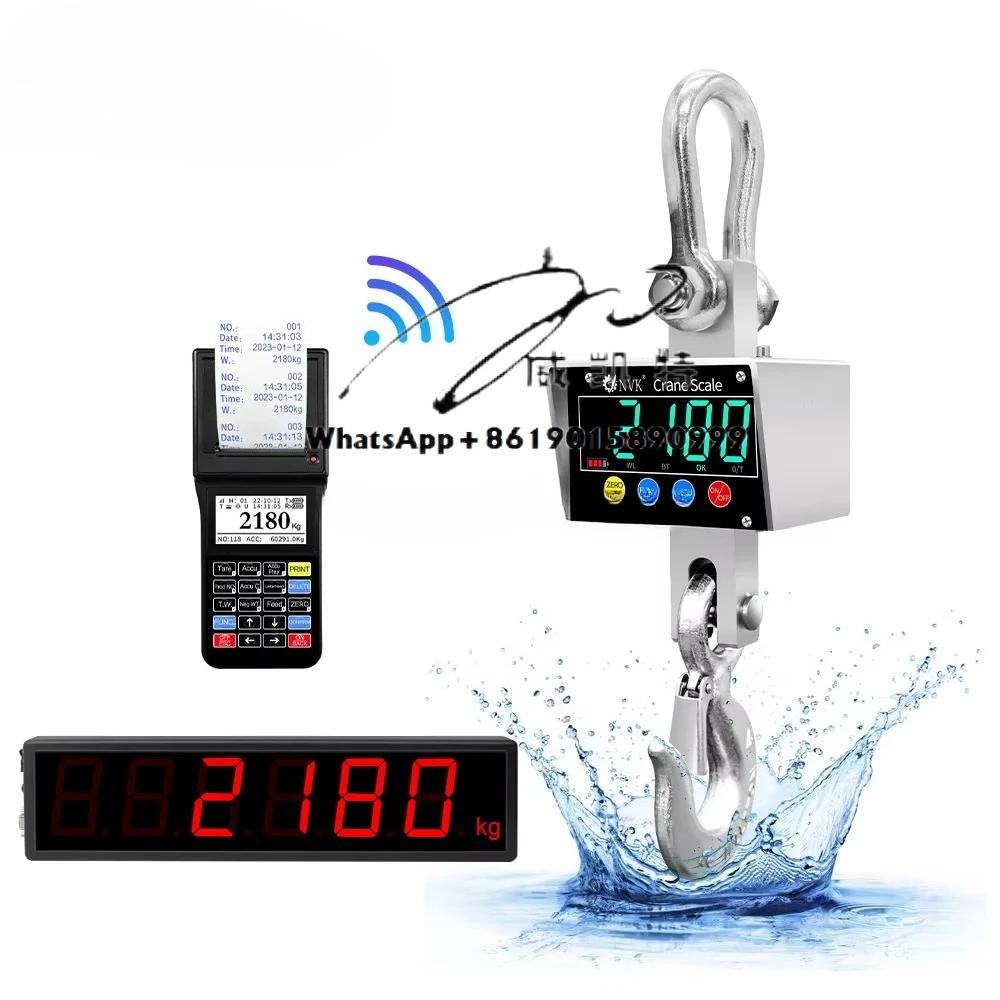 S 20t Accuracy Industrial Used 15t Digital Crane Scale 10t Electronic Hanging Scale