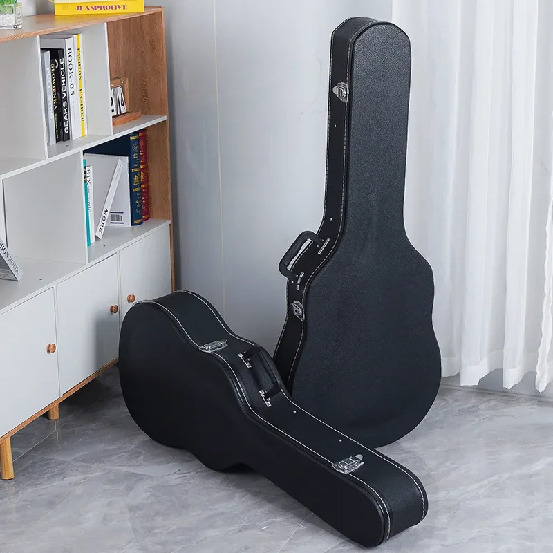 34 36 inch folk wood guitar hard case,39 inch classical specialized portable waterproof, shock-absorbing, and pressure resistant