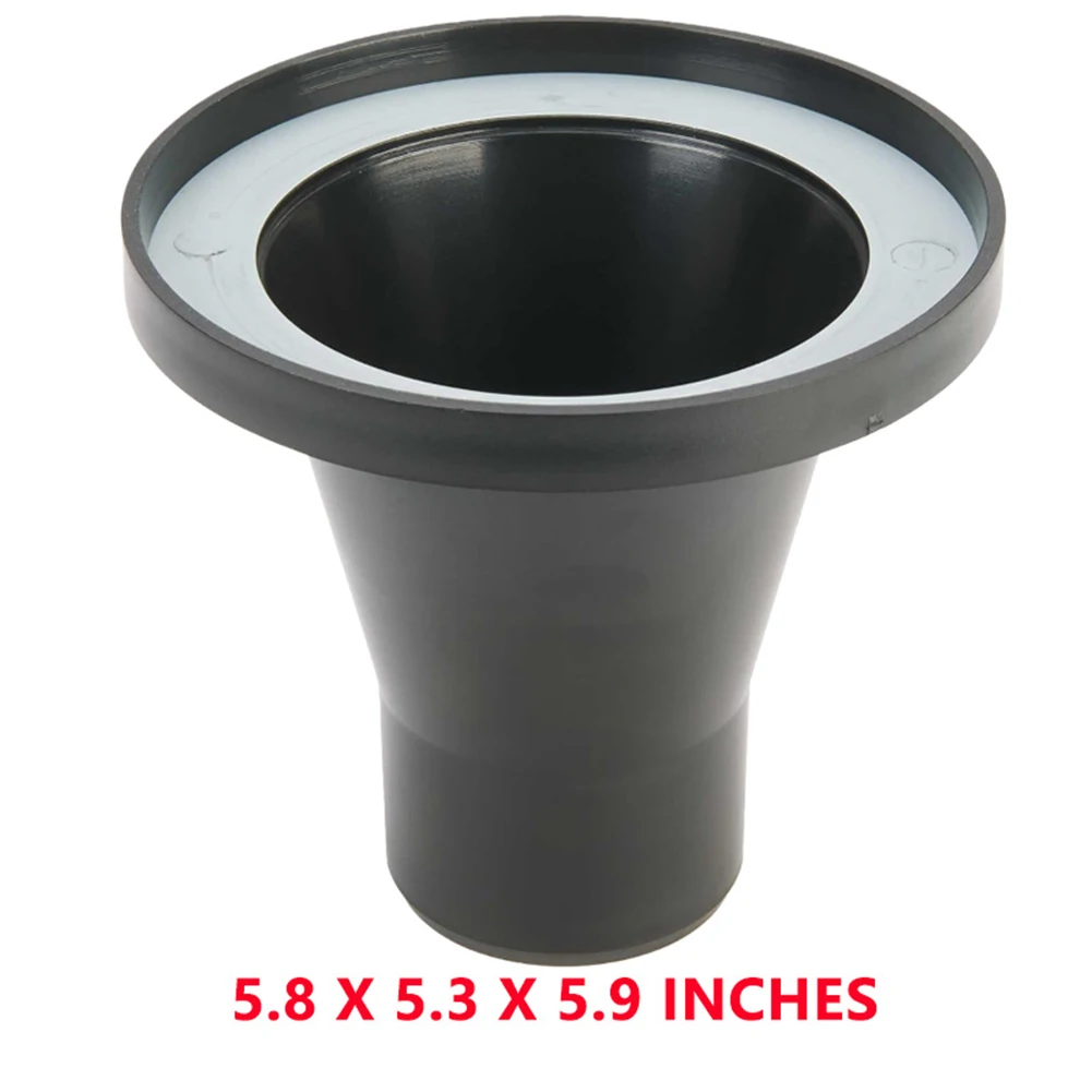 6-Piece Workshop Dust Collection Adapter Kit Featuring Rubber Coupling for Noise Reduction and Magnetic Plus Clamp Integration