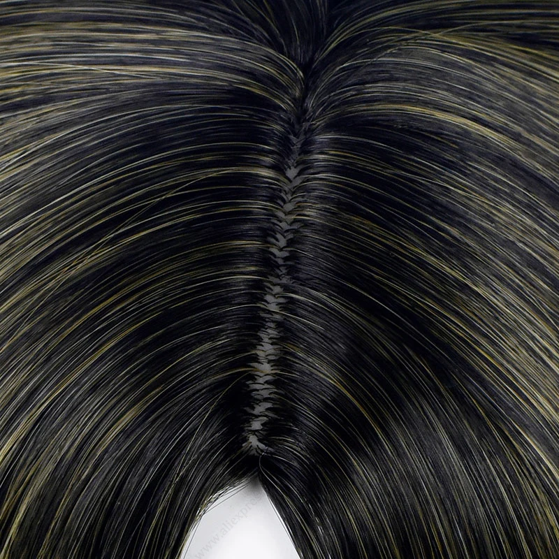 Female Kenma Kozume Cosplay Wig 70cm Long Dyed Heat Resistant Synthetic Hair