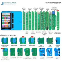 JC JCID V1S Pro Programmer with BGA315 BGA110 BGA70 BGA60 for 6-14PM Nand Read Write Screen True Tone Battery Repair Module