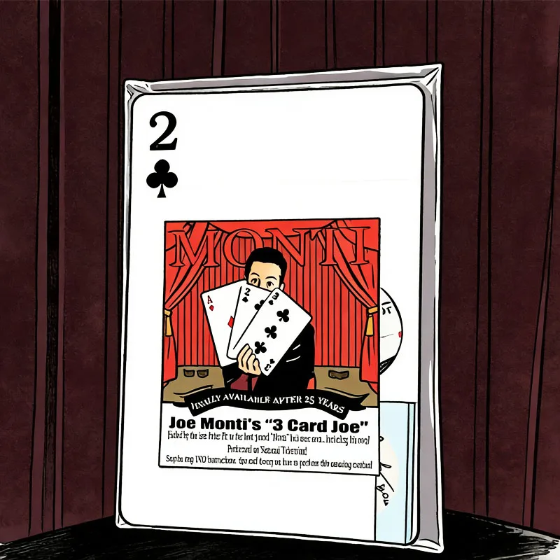 joe-monti's-3-card-joe-x-large-cards-11x16-on-heavy-card-stock-415-28cm-stage-magic-tricks-professional-magician