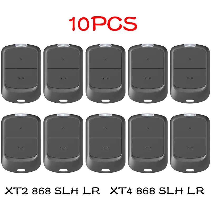 10PCS XT2 868 SLH LR XT4 868 SLH LR Garage Door Remote Control 868MHz Compatible With XT4 XT2 SLH LR 868 Electric Gate Control