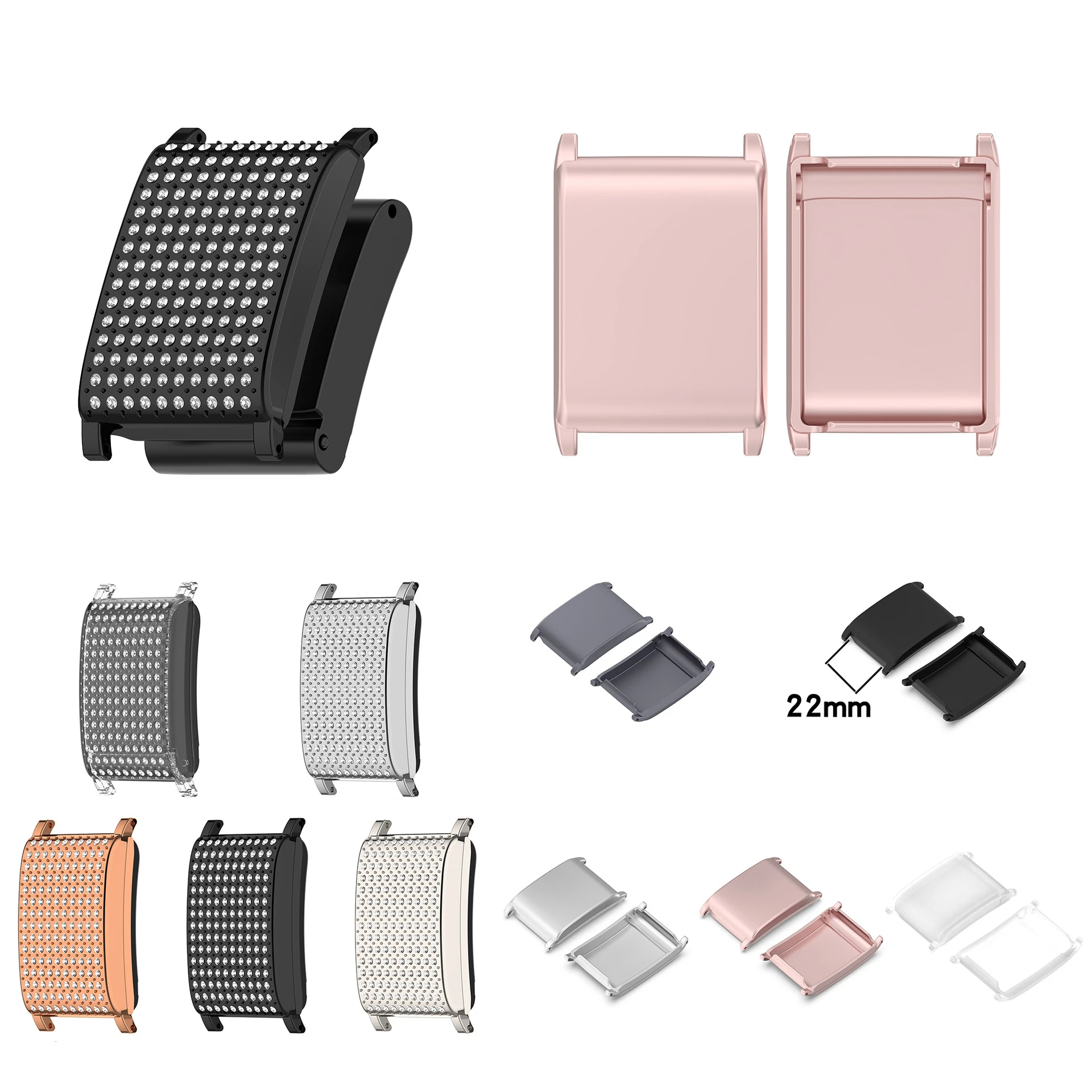 Protective Case Protector For WHOOP 5.0 LIFE MG/5.0 PEAK/5.0 One/4.0 Crystal Watch Frame Raw Ear Shells for WHOOP Wristband