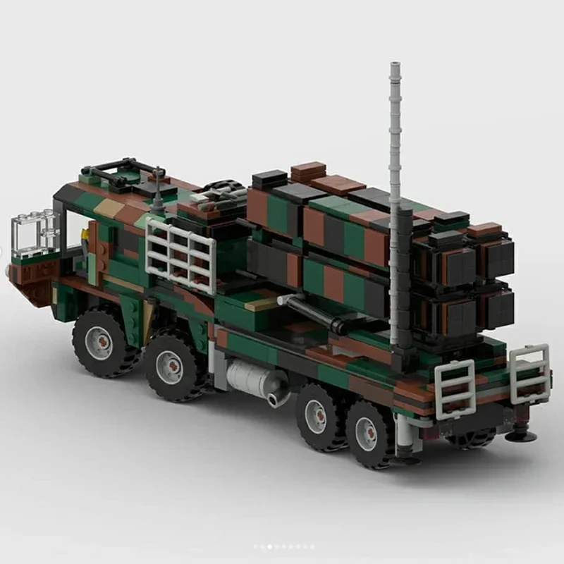 Moc Building Bricks Military Model  Mim-104 Patriot Sam 1:34 Technology Modular Blocks Gifts Toys For Childen DIY Sets Assembly