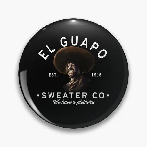 El Guapo Sweater Co Est 1916  Soft Button Pin Cartoon Creative Badge Hat Cute Metal Funny Gift Lapel Pin Women Collar Lover