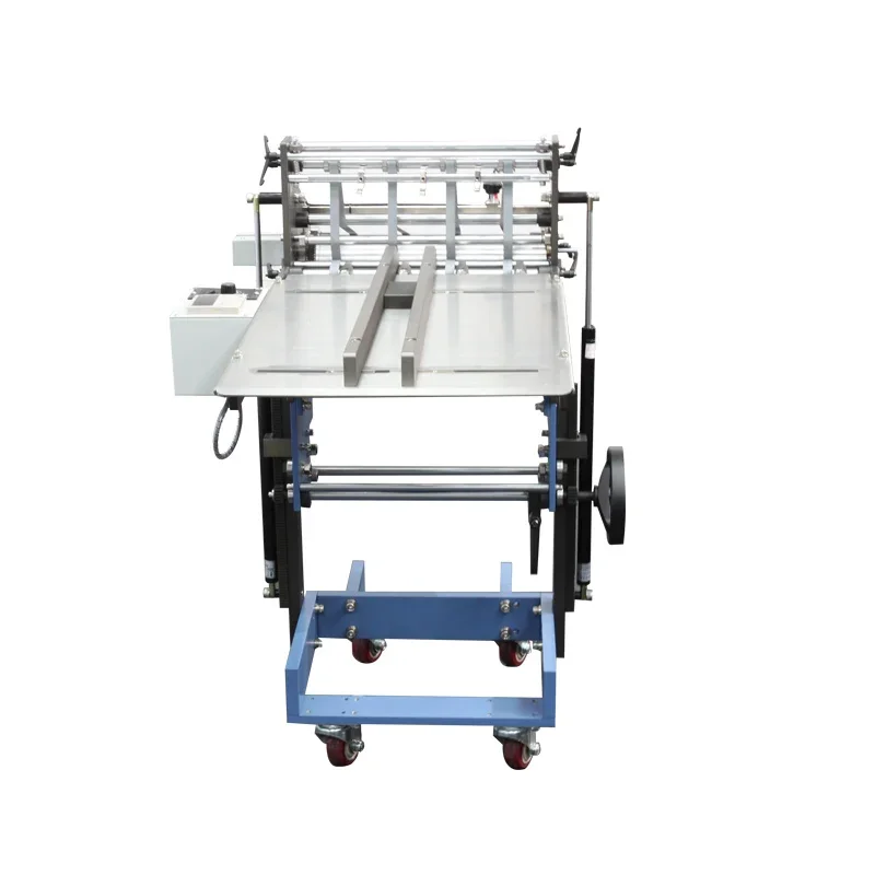 Ajustable Height Digital Counter Folding Machine Vertical Stacker folder for sale