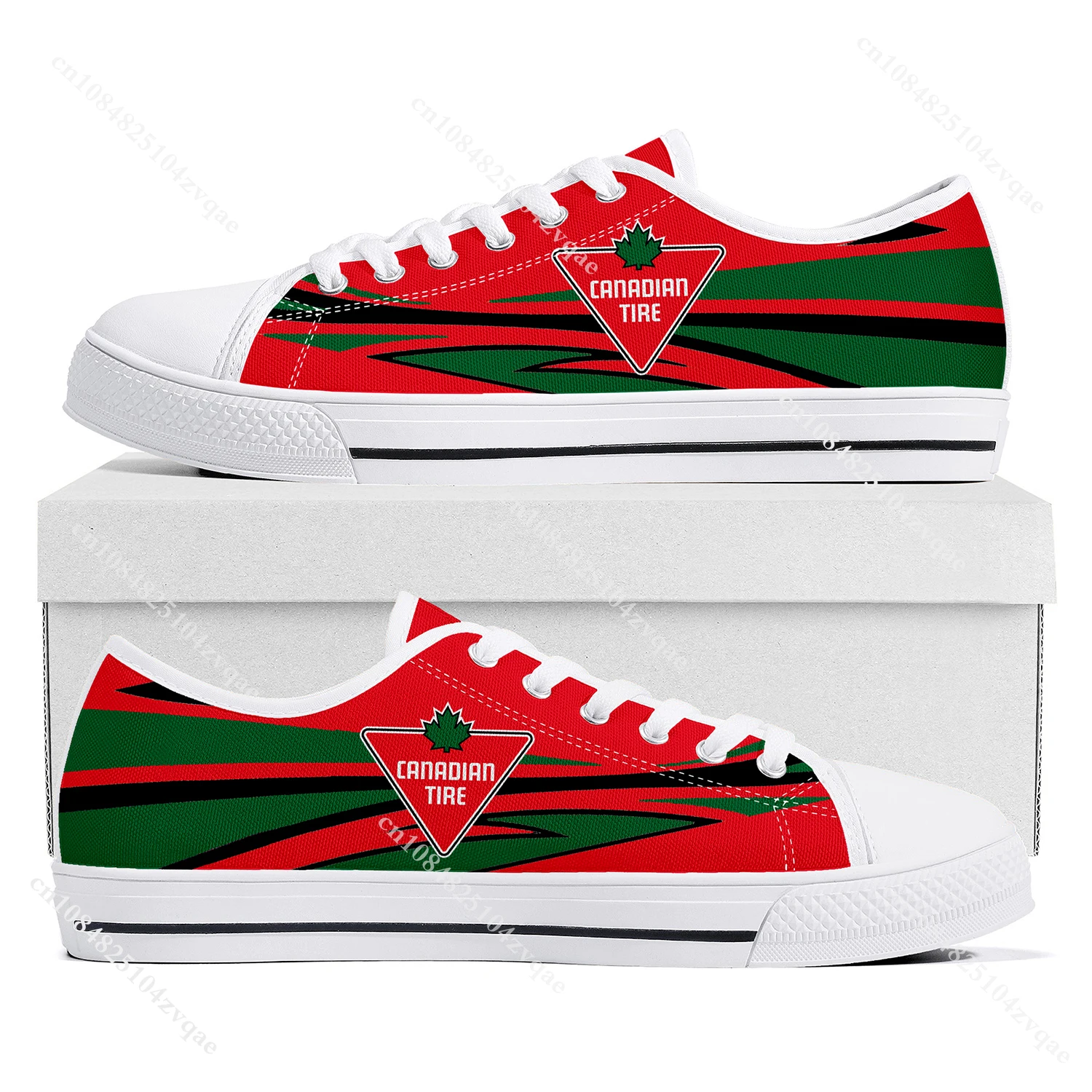 Canadian Tire Logo Low Top High Quality Sneakers Mens Womens Teenager Tailor-made Shoe Canvas Sneaker Casual Couple Shoes