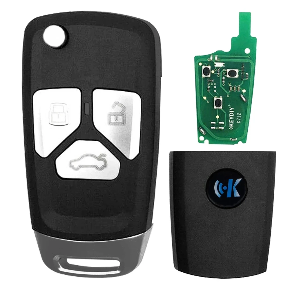 2 pz/lotto KEYDIY KD900 KD Remote B27-3/4 NB27-3/4 chiave per auto per programmatore chiave Audi Style KDMINI/KD-X2/KD-MAX